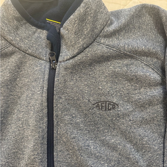 Aftco youth XL vista performance fleece quarter zip pullover - Picture 3 of 4